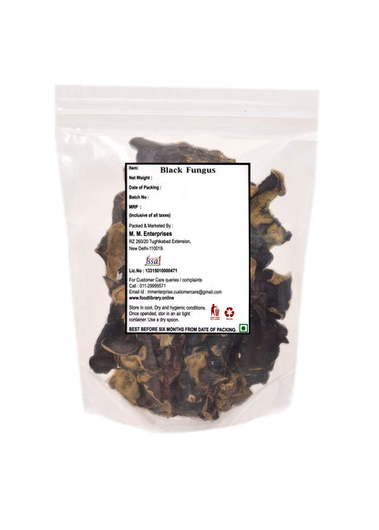 Food Library The Magic of Nature Black Chinese Fungus - Mushrooms, 200g