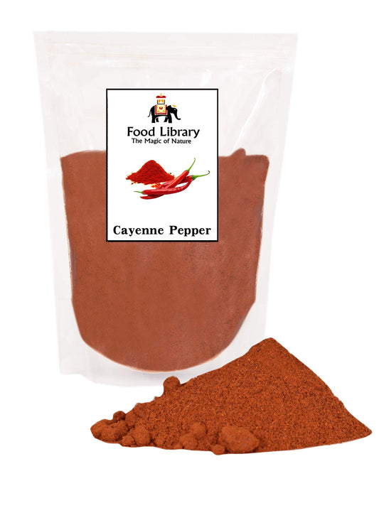 Food Library The Magic Of Nature World Flavours | Epicurean Spices | Global Seasonings | International Spices. (200gm, Cayenne Pepper Powder)