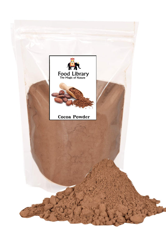 Food Library The Magic Of Nature Authentic Exotic Aromatic Flavourful Indian Spices. (200 gm, Natural Cocoa Powder)