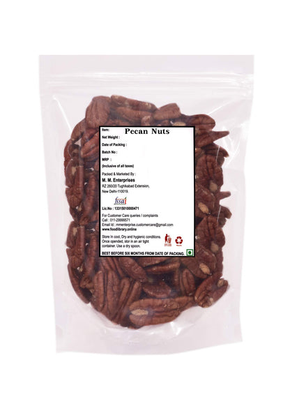 Food Library The Magic of Nature Raw Pecan Nuts, 400g.