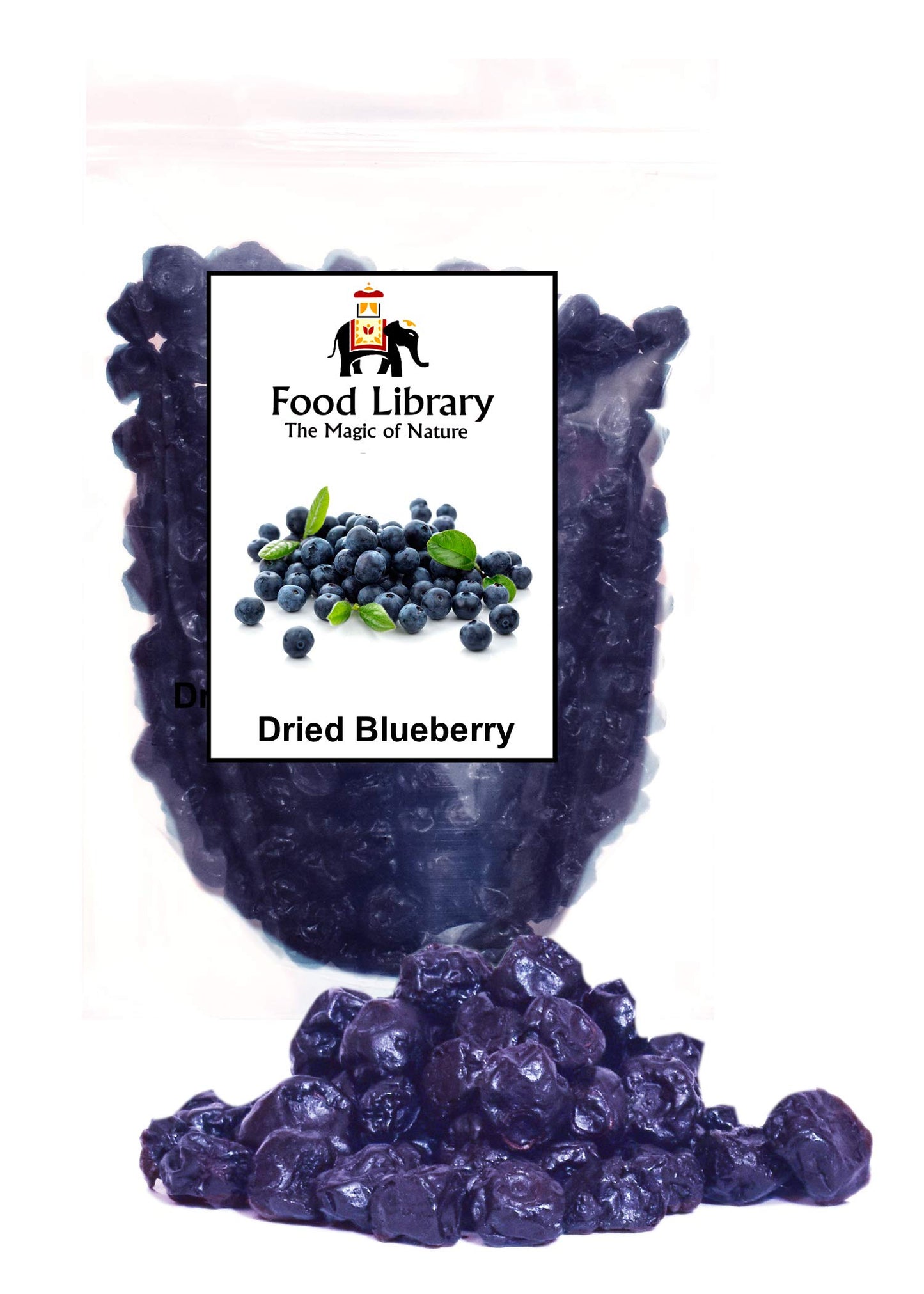 Food Library Dried Blueberries (400g)