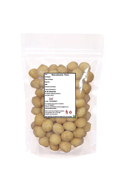 Food Library The Magic of Nature Macadamia Nuts, 400g.