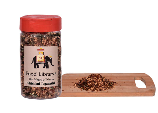 Food Library The Magic of Nature Shichimi Togarashi (Japanese 7 Spice Blend) Sprinkler, 80g