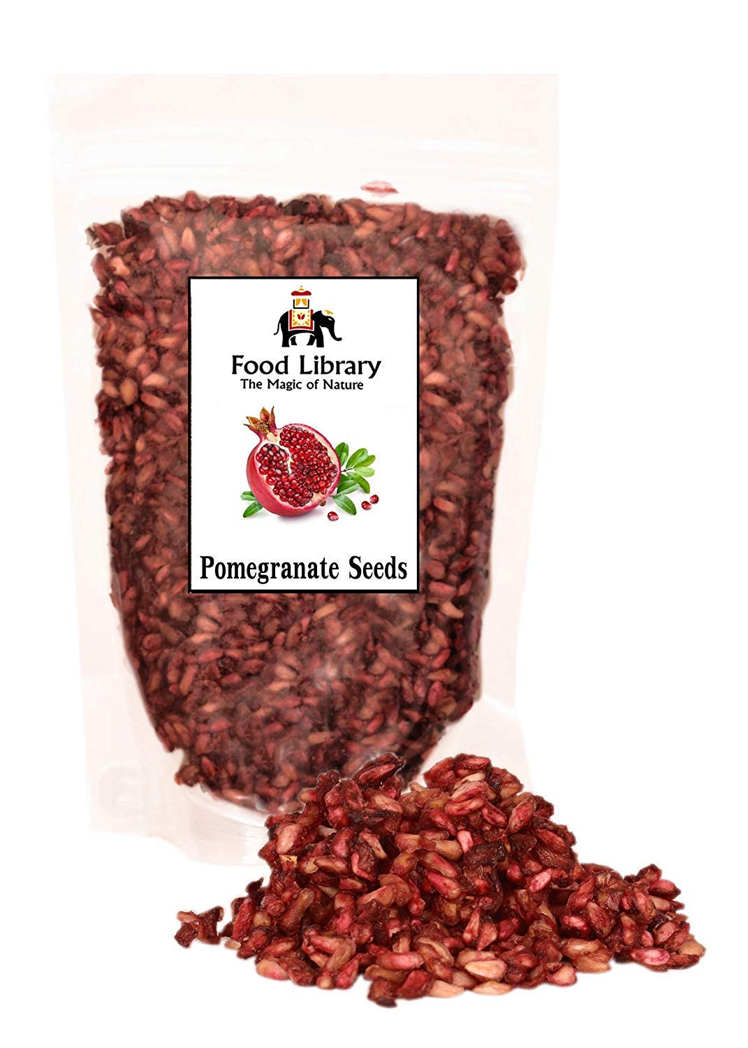 Food Library The Magic of Nature Dried Pomegranate Seeds - Anardana (400)