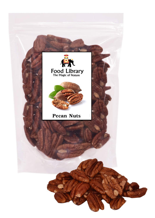 Food Library The Magic of Nature Raw Pecan Nuts, 400g.