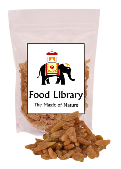 Food Library Golden Premium Raisins - Kishmish (400 g)