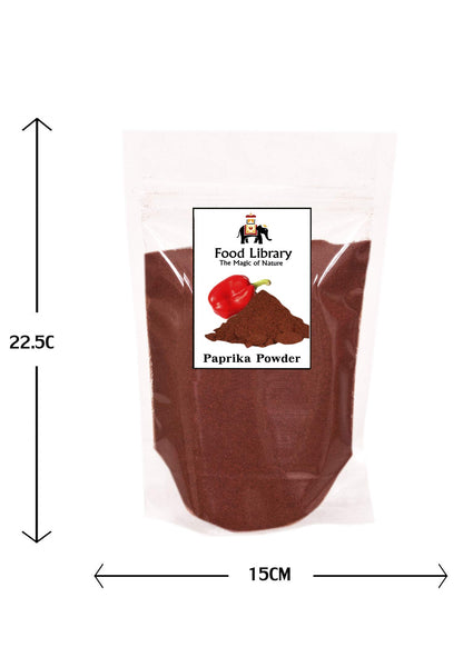Food Library The Magic Of Nature World Flavours | Epicurean Spices | Global Seasonings | International Spices. (200gm, Hungarian Sweet Paprika Powder)
