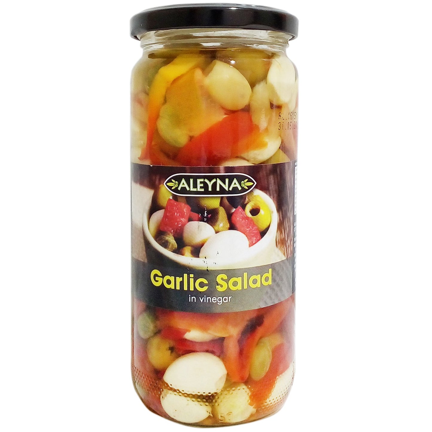 Aleyna Garlic Salad in Vinegar, 480g Jar