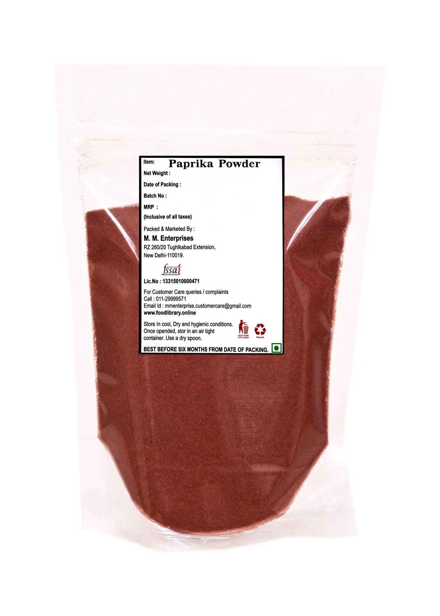 Food Library The Magic Of Nature World Flavours | Epicurean Spices | Global Seasonings | International Spices. (200gm, Hungarian Sweet Paprika Powder)