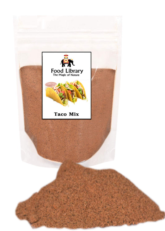 Food Library The Magic Of Nature World Flavours | Epicurean Spices | Global Seasonings | International Spices. (200gm, Mexican Taco Seasoning Mix)