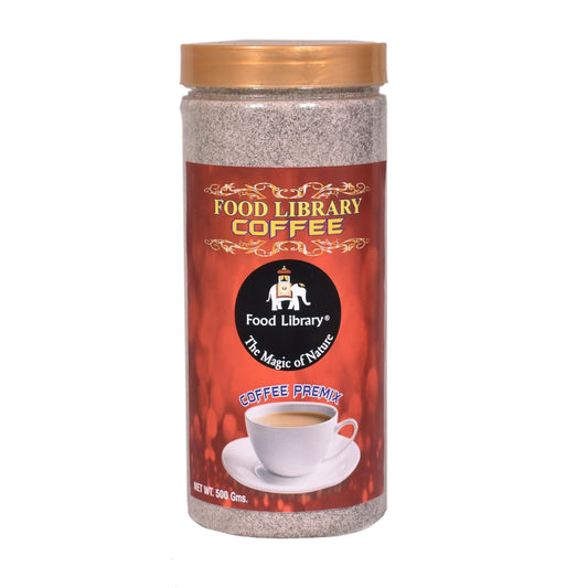 Food Library The Magic Of Nature Coffee Premix Powder | Cold & Hot Coffee Mix | Coffee Concentrate | Vietnamese Coffee Premix, 500gm