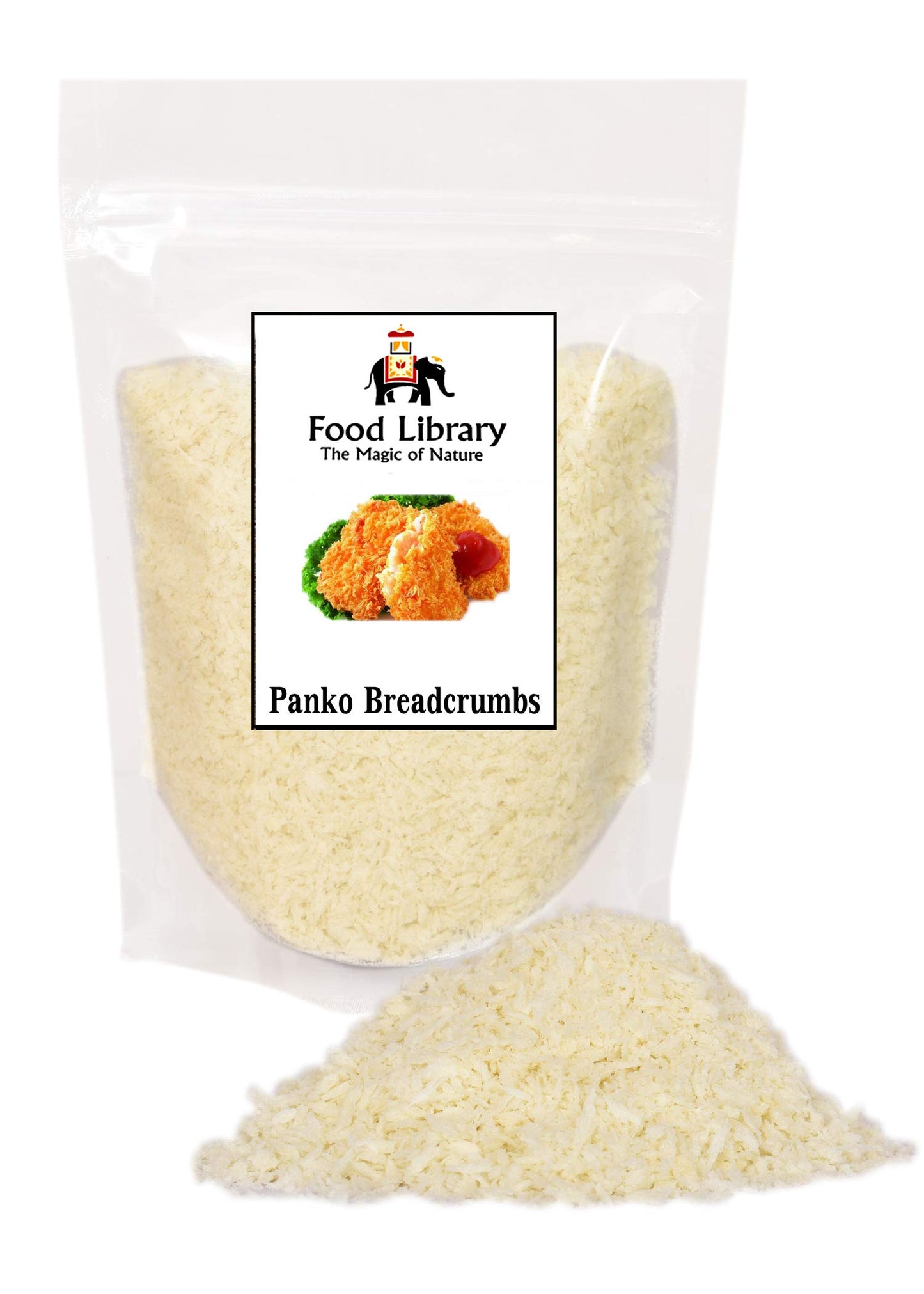FOOD LIBRARY THE MAGIC OF NATURE Food Library Panko Bread Crumbs(200Gm)