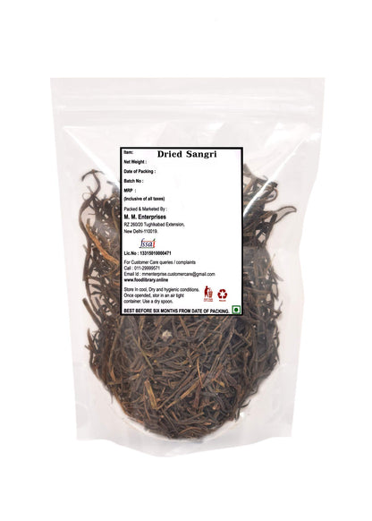 Food Library The Magic of Nature Rajasthani Dried Sangri (Dry Beans), 200g