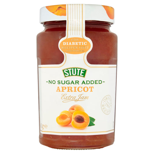Stute No Sugar Added Diabetic Apricot Extra Jam, 15.17 oz ℮ 430 g
