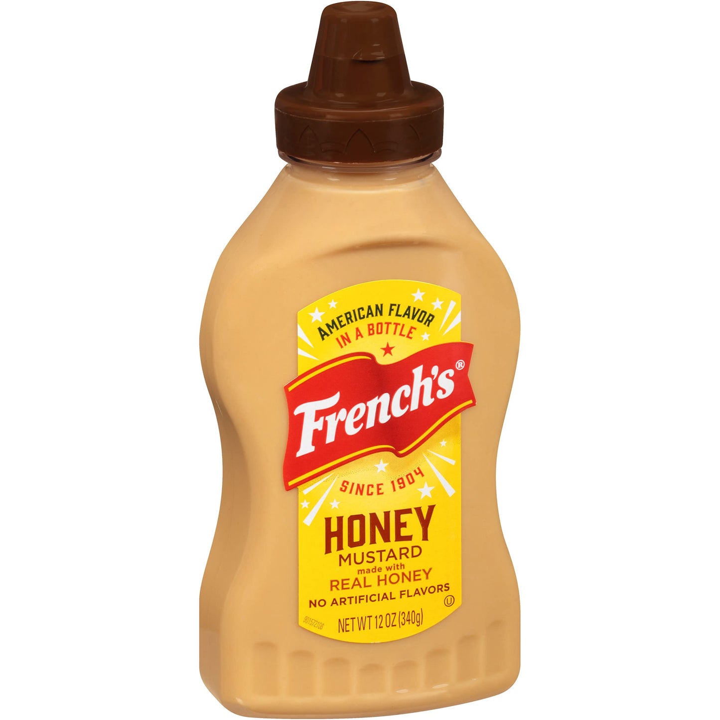 French’s Honey Mustard (340g) | Sweet & Tangy | Made With Real Honey | No Artificial Flavours | Perfectly Used in Vinaigrettes & Marinades