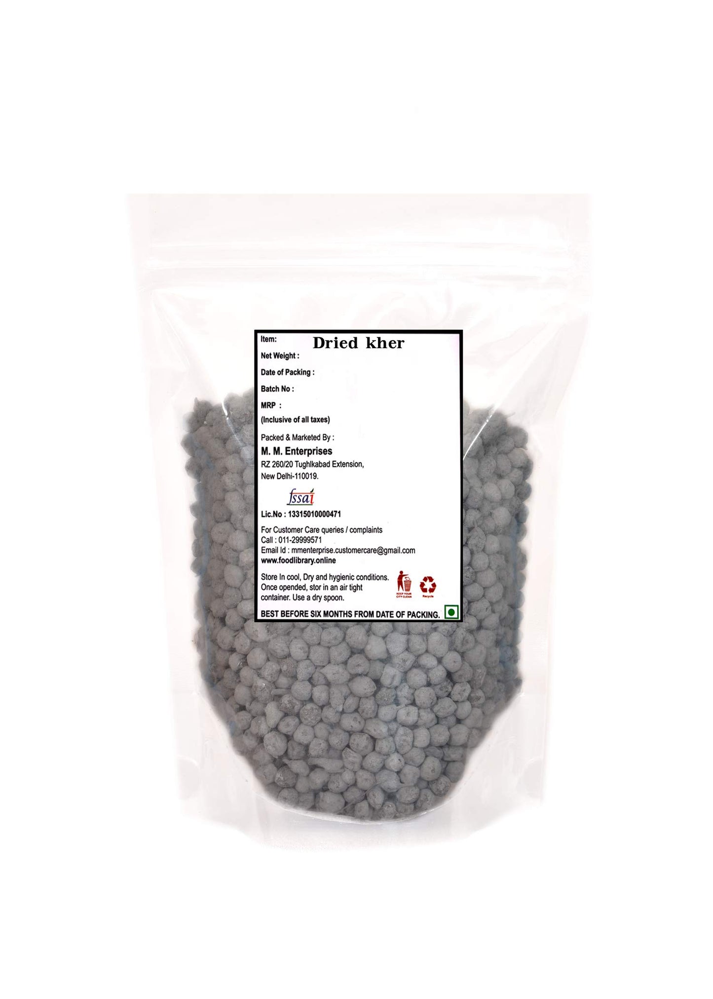 Food Library The Magic of Nature Dried Capparis Decidua/ Capers/ Kair/ Ker/ Keir, 200g