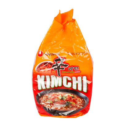 Nongshim Vegan Shin Ramyun Kimchi Instant Noodle, 5 Pack, 21.16 oz ℮ 600 g