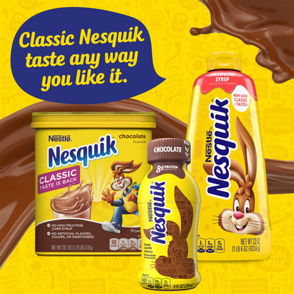 Nesquik Nestle Strawberry Syrup,22 Oz / 623 G