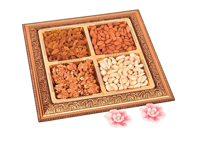 Food Library The Magic Of Nature Diwali Gourmet Dry Fruit | Diwali Gift Box I Dry-Fruits, Healthy Snacks I Corporate Diwali Gift Hamper I Diwali Dry Fruit Gift Pack I Diwali Gift Hamper I Premium Diwali Gift Box I Festive Hamper.
