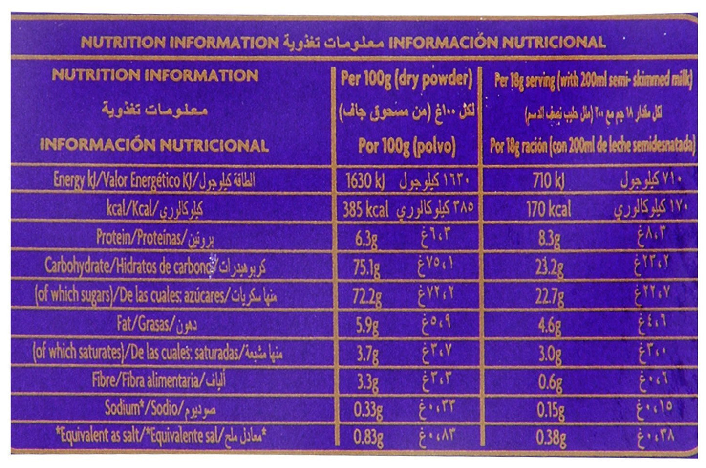 Cadbury Drinking Chocolate, 250 g