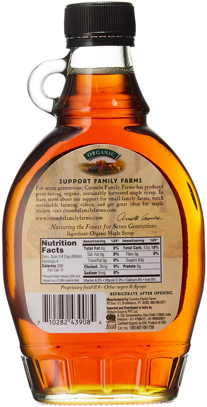 Coombs Family Farms Organic Maple Syrup -- 8 Fl Oz, Liquid