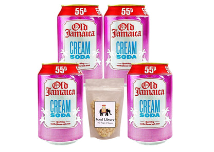 Food Library The Magic Of Nature Ginger Beer & Cream soda Non Alcoholic Bevereges (Cream Soda)