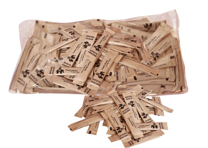 Food Library The Magic of Nature Brown Sugar Sachets, 5g (200 Count)
