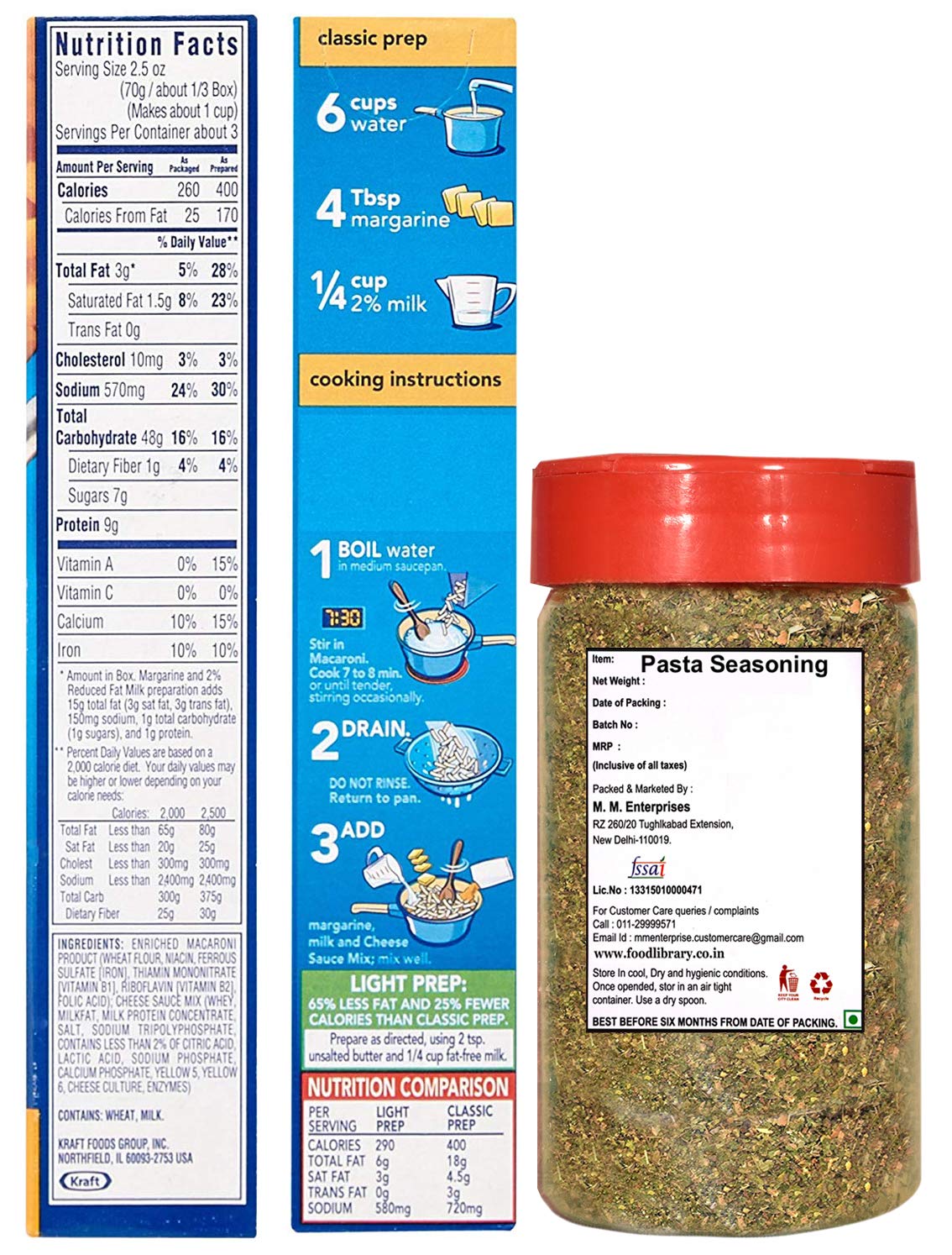 Food Library The Magic of Nature Dried Marjoram Seasoning (Herb), 200g
