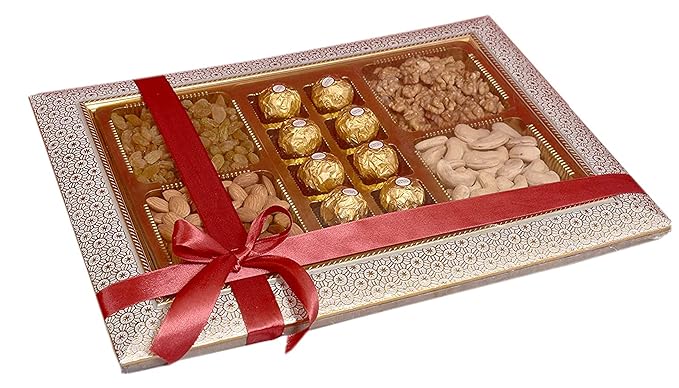 Food Library The Magic of Nature Luxury Diwali Dry Fruits Gift Hamper For All Your Celebrations around The Year