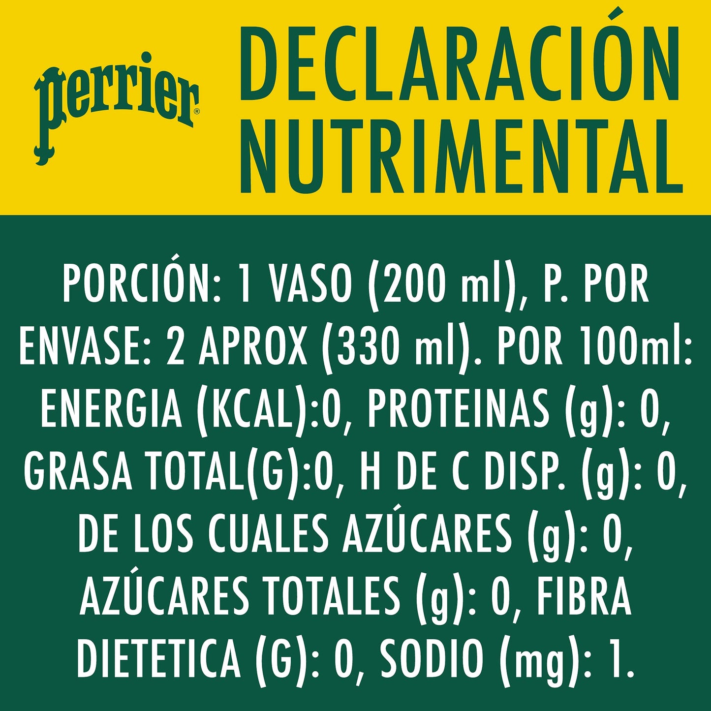 Perrier Carbonated Mineral Water • Water Captured at the Source in France, 11.16 fl oz ℮ 330 ml, 4 Pack