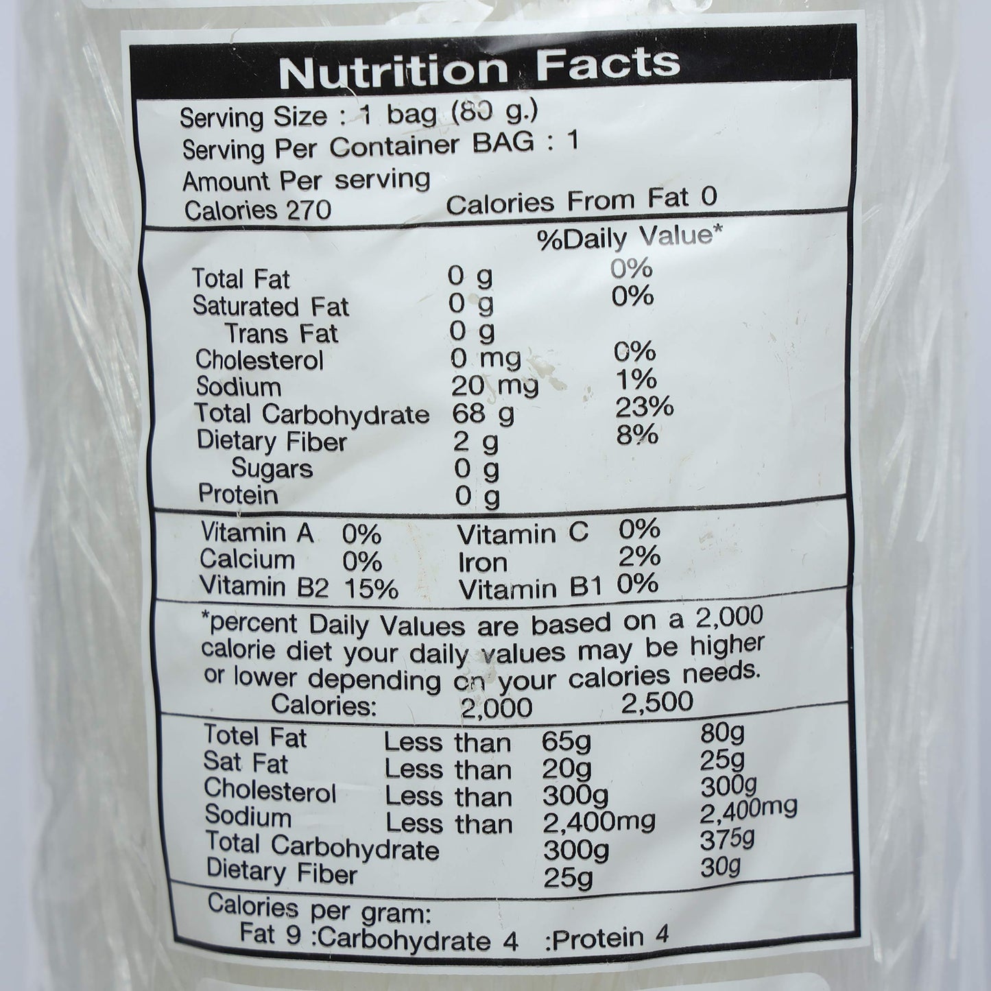 Tiger Bean Threads - 500 Grams